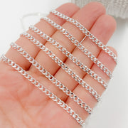 Sterling silver Curb Link Chain